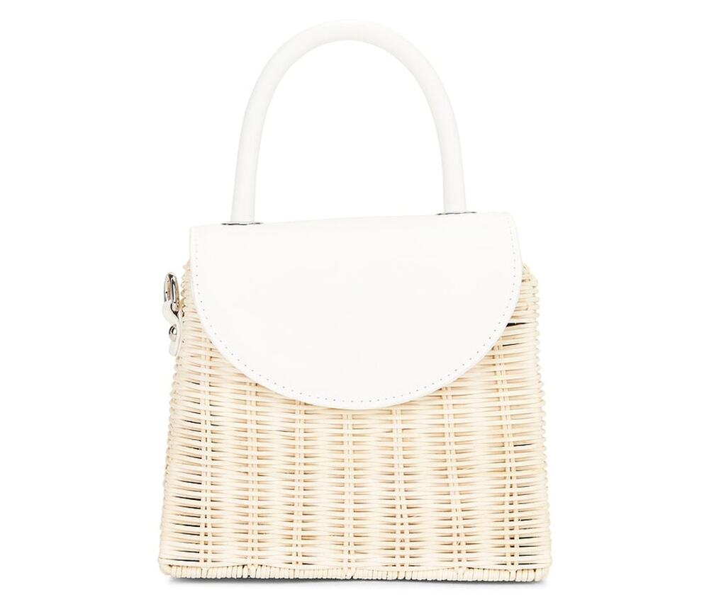 Olga Berg Chic White Donna Top Handle Bag